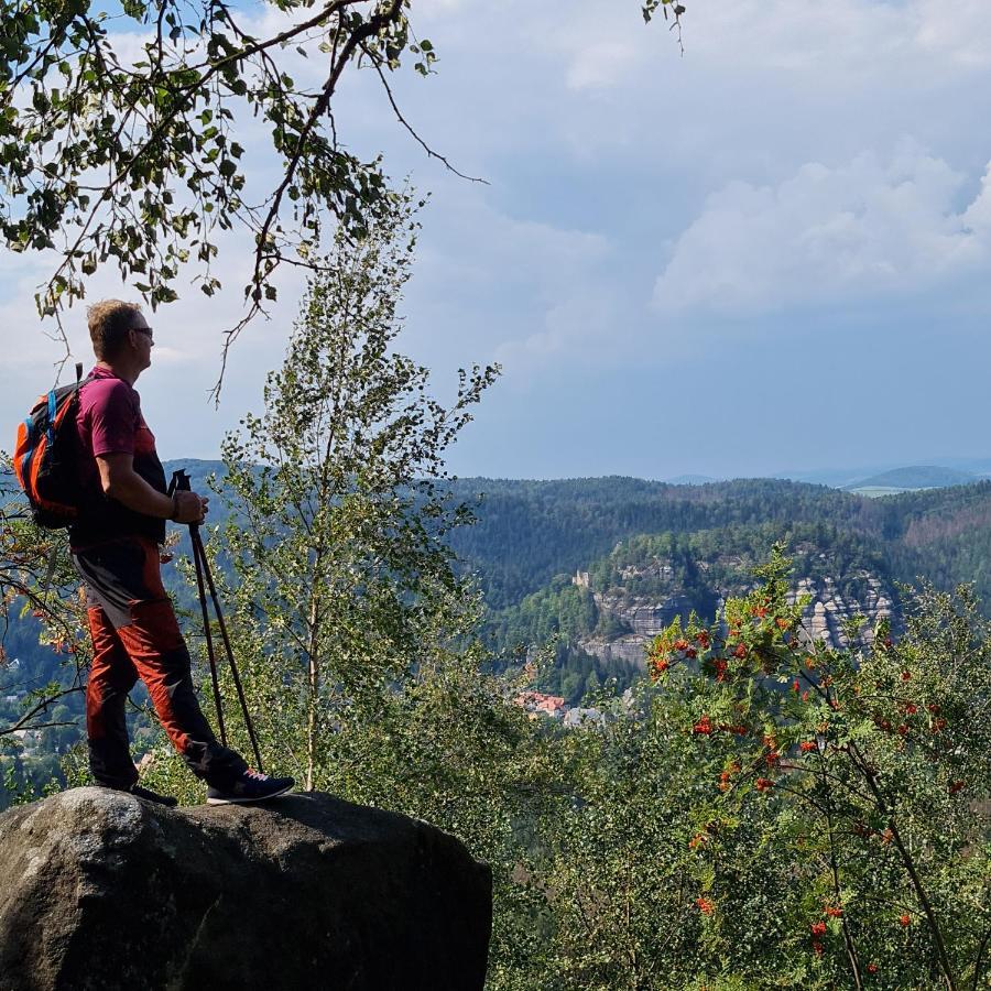 Urlaubsdomizil Am Toepfer - Ferienwohnungen In Olbersdorf Kültér fotó