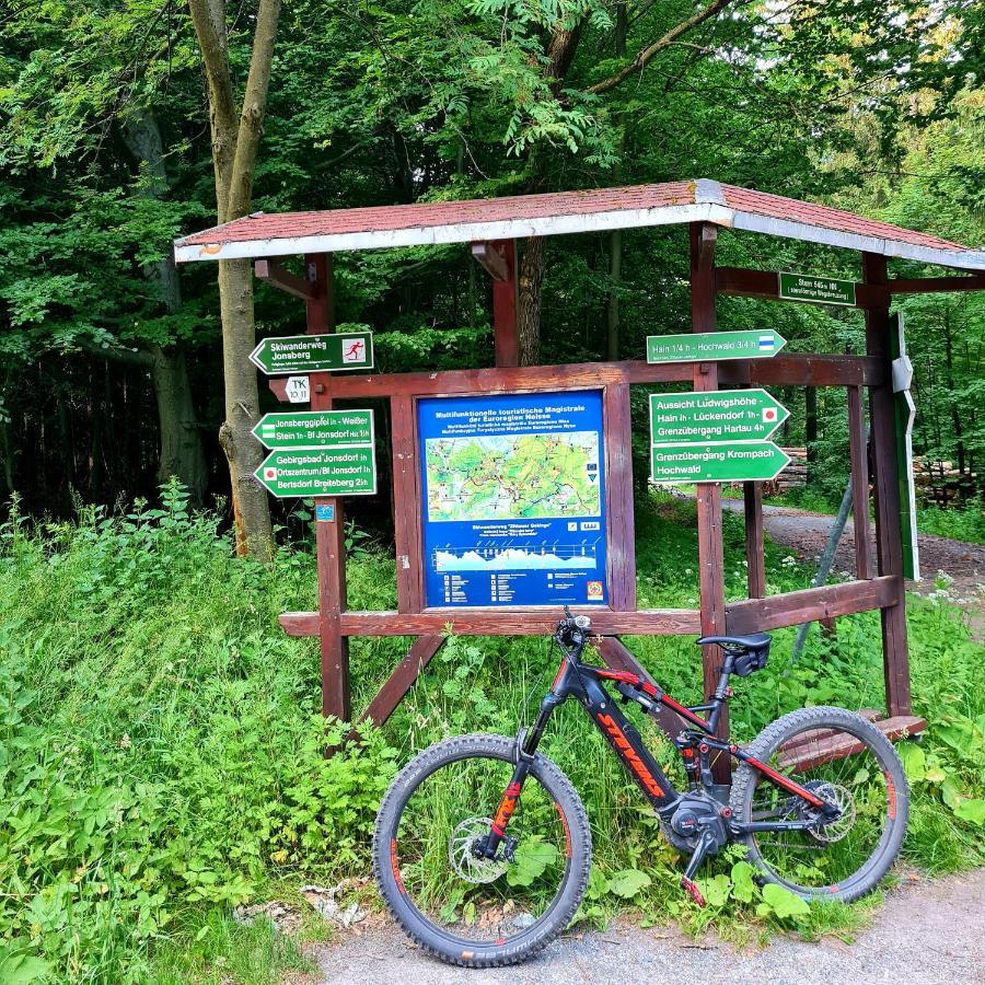 Urlaubsdomizil Am Toepfer - Ferienwohnungen In Olbersdorf Kültér fotó