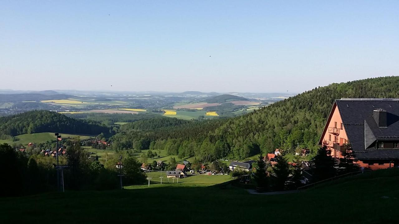 Urlaubsdomizil Am Toepfer - Ferienwohnungen In Olbersdorf Kültér fotó